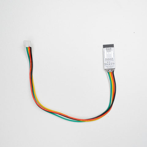 B Type cable plugged into Faikin front