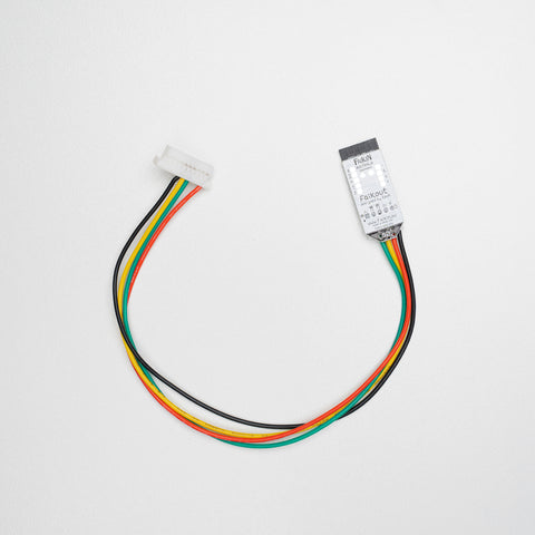 E Type cable plugged into Faikin front