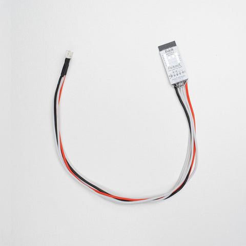 Extension Type cable plugged into a Faikin front.